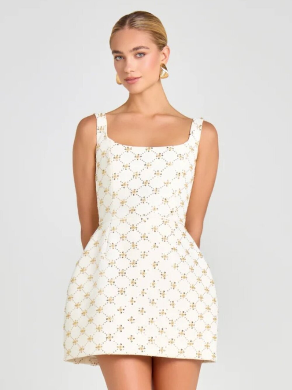 NADINE MERABI SOFIA IVORY DRESS, BRAND NEW WITH TAGS, Size 6